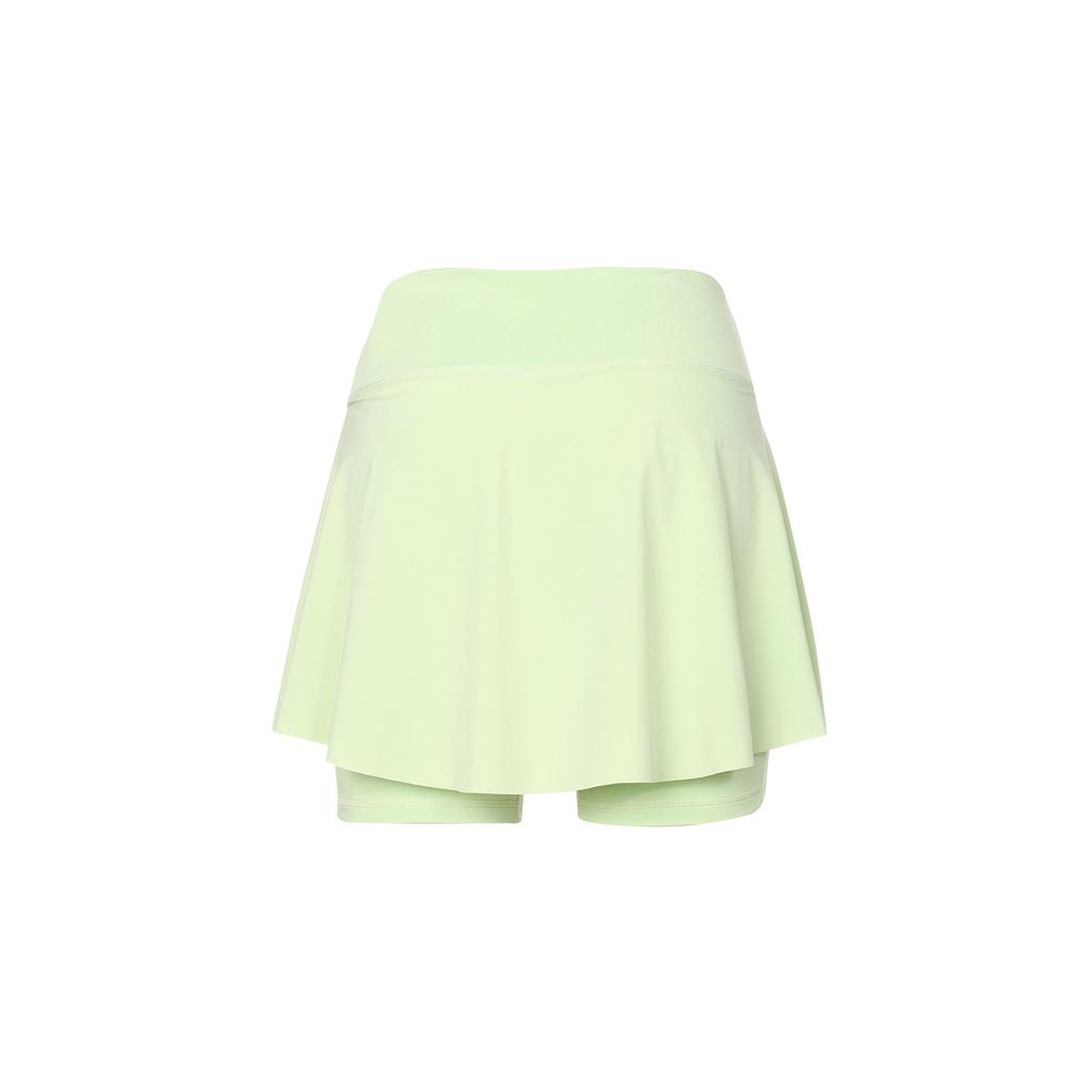 Nike Dri-FIT Advantage Solid Elastic Sports Quick-Dry Comfortable Tennis Skirt Women Skirts Melon-Green DX1422-343