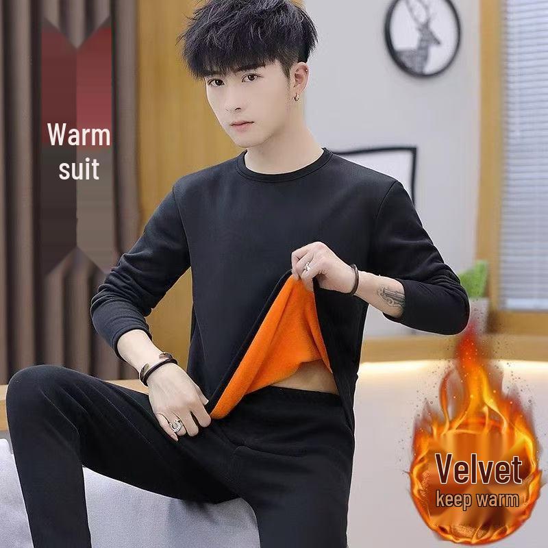 Men's and Women's Winter Thermal Underwear Long Johns Set