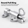 Aluminum Alloy Self-Closing Latch Spring Bounce Automatic Window Lock  Door Hardware
