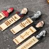 Gift Hand Carved Book Lovers Horror Novels Horror Bookmarks Half-Length Figure Figure Sculpture