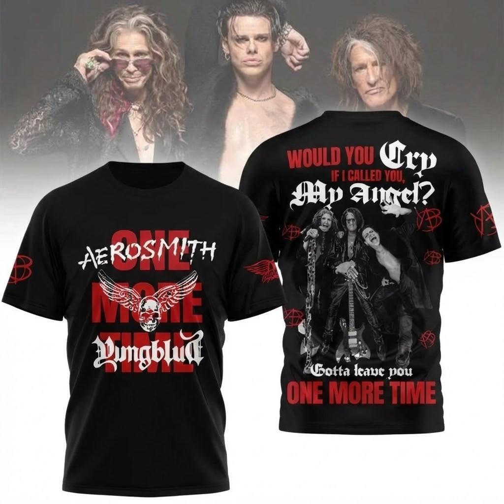 New Popular Aerosmith Yungblud One More Time 3D Gift For Fans LW967 S