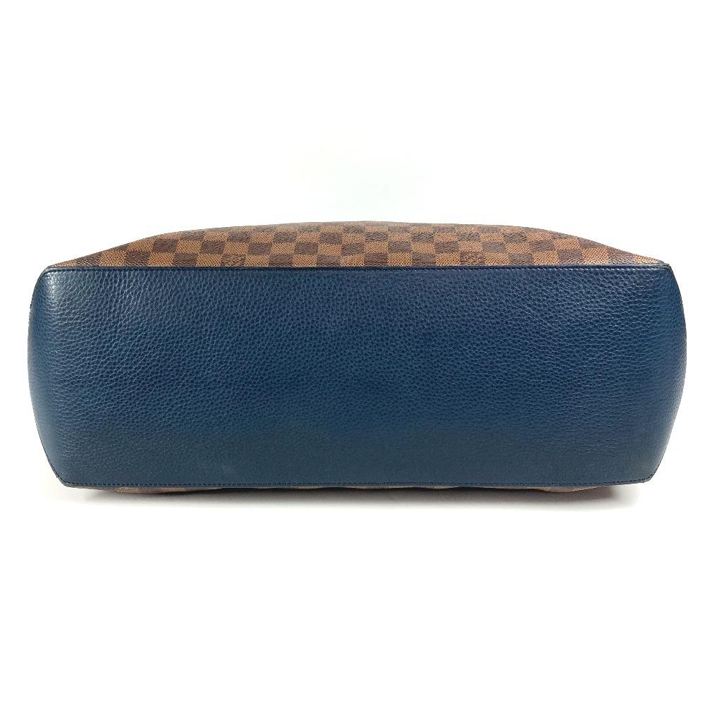 Louis Vuitton N41242 Damier Cabas Bag Tote Bag Large Shoulder Bag Brown/Navy