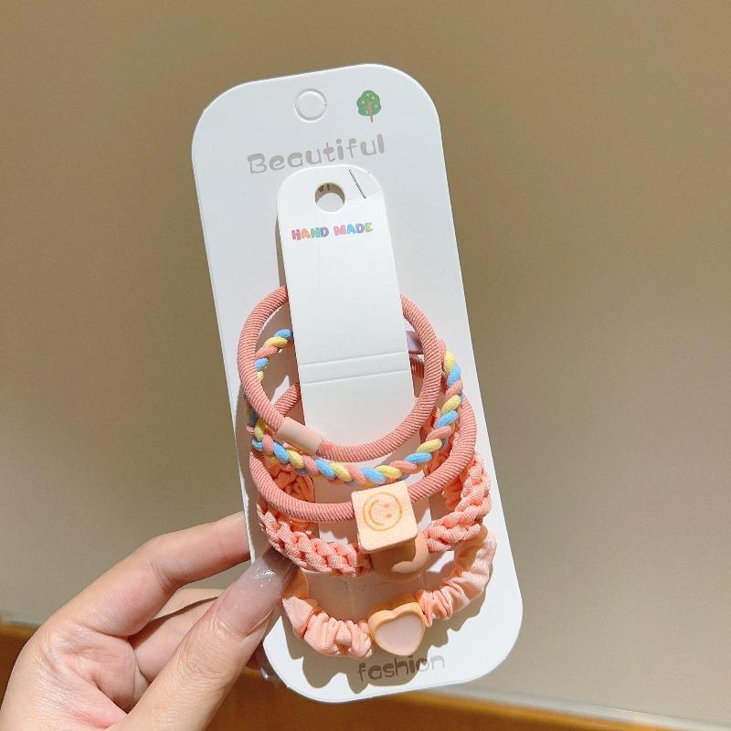 High-end Feel  Elastic and Durable  Thick Hair Tie Versatile Ponytail Hair Band  Hair Tie Women's Hair Tie  Leather Band  Leather Cover  Headwear