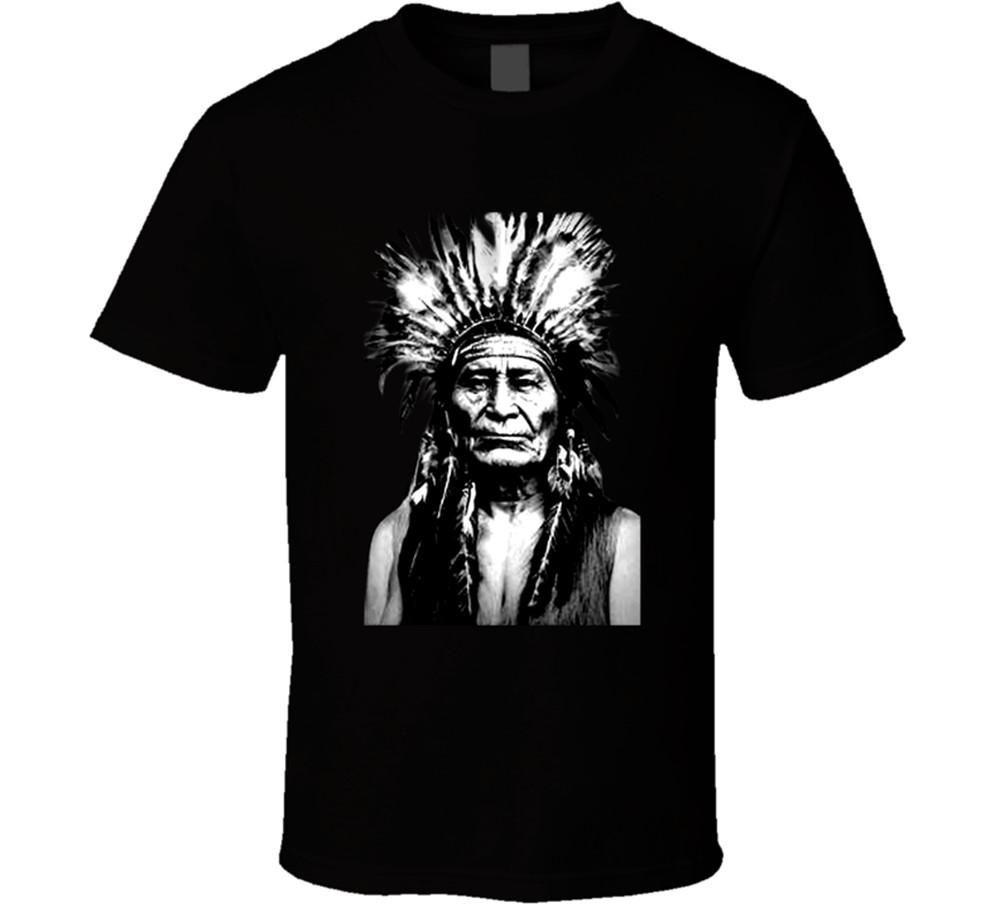 

Indian, Native American indian, chief sitting bull T Sirt Gift New 3XL