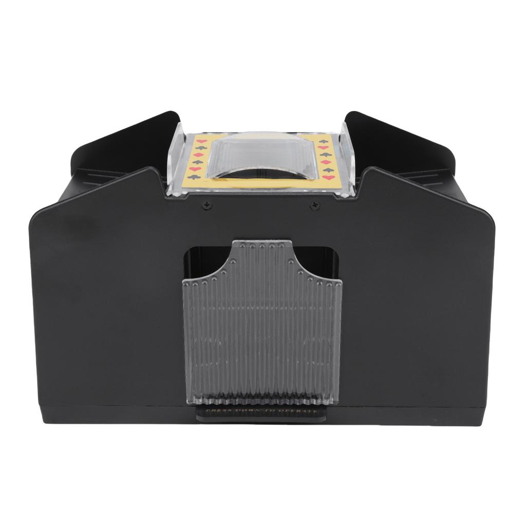 Automatic Card Shuffler Battery Powered Playing Card Electric Shuffling Machine for 4 Decks Home Party Card Games