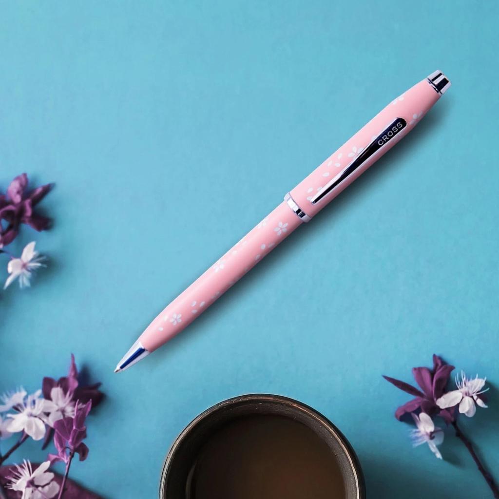 CROSS Century II DAYLIGHT Ballpoint Sakura Limited Official Medium Nib Pen, Oil-Based, Collection, Pink, AT0082-162, Edition, Import, (M)
