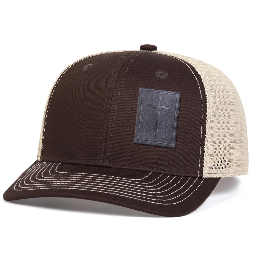 Net Baseball Label Leather Black Cross Neutral Gender Women Men For Caps Spring Summer Outdoor Adjustable Casual Hats Dad Hat Sunscreen Hat