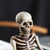Creative Skull Multifunctional Storage Rack Desk Storage Pen Holder Resin Cosmetics Storage Halloween Gift