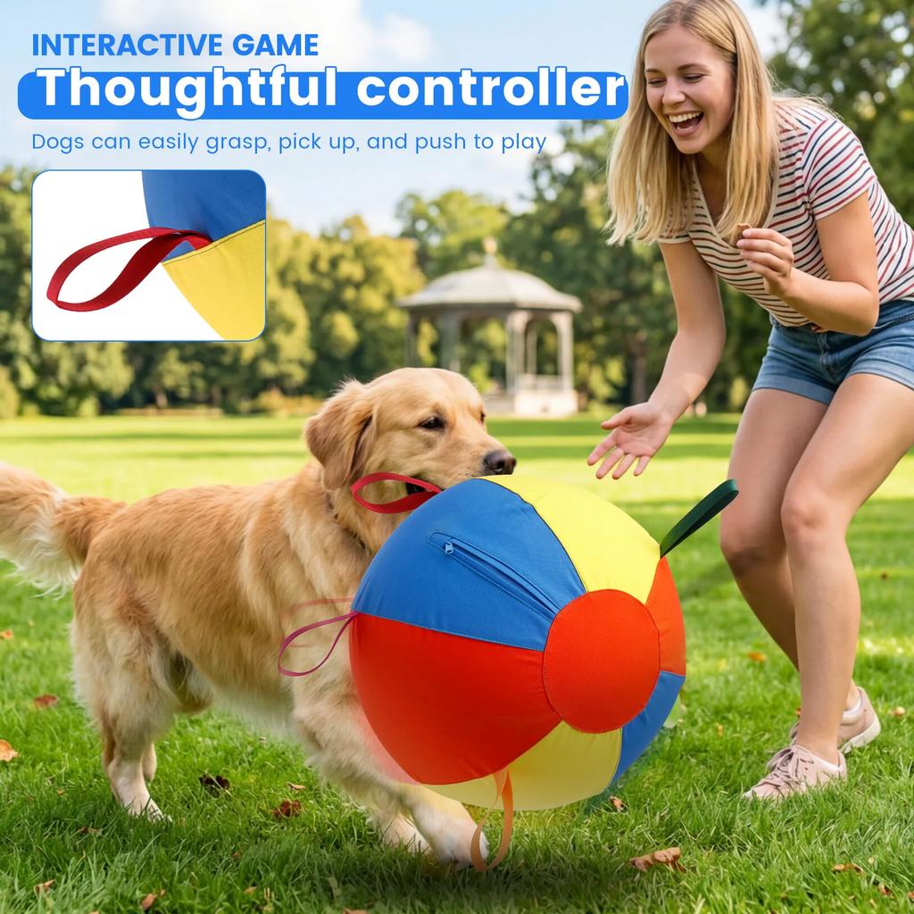 Dog Giant Toy Herding Ball Large Pet Outdoor Training Interactive Game for Horses Dogs Pet Exercise Play Exercise