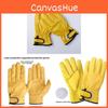Sheep Leather Welding Gloves With Heat Resistance For Outdoor Labor And Safety