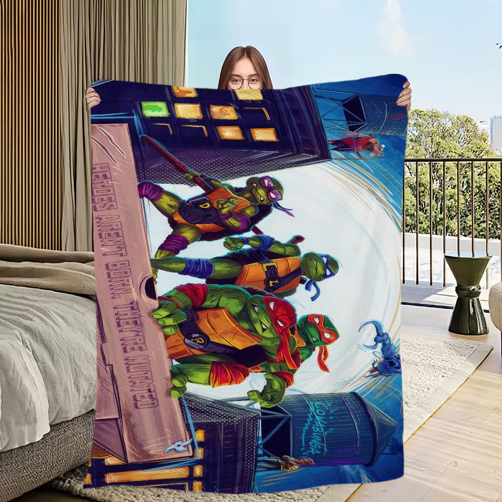 

Teenage Mutant Ninja Turtles skicomfort warm Soft Baby blanket suitable Home Blanket Suitable for Home Office Daily Use Cover 30x40in