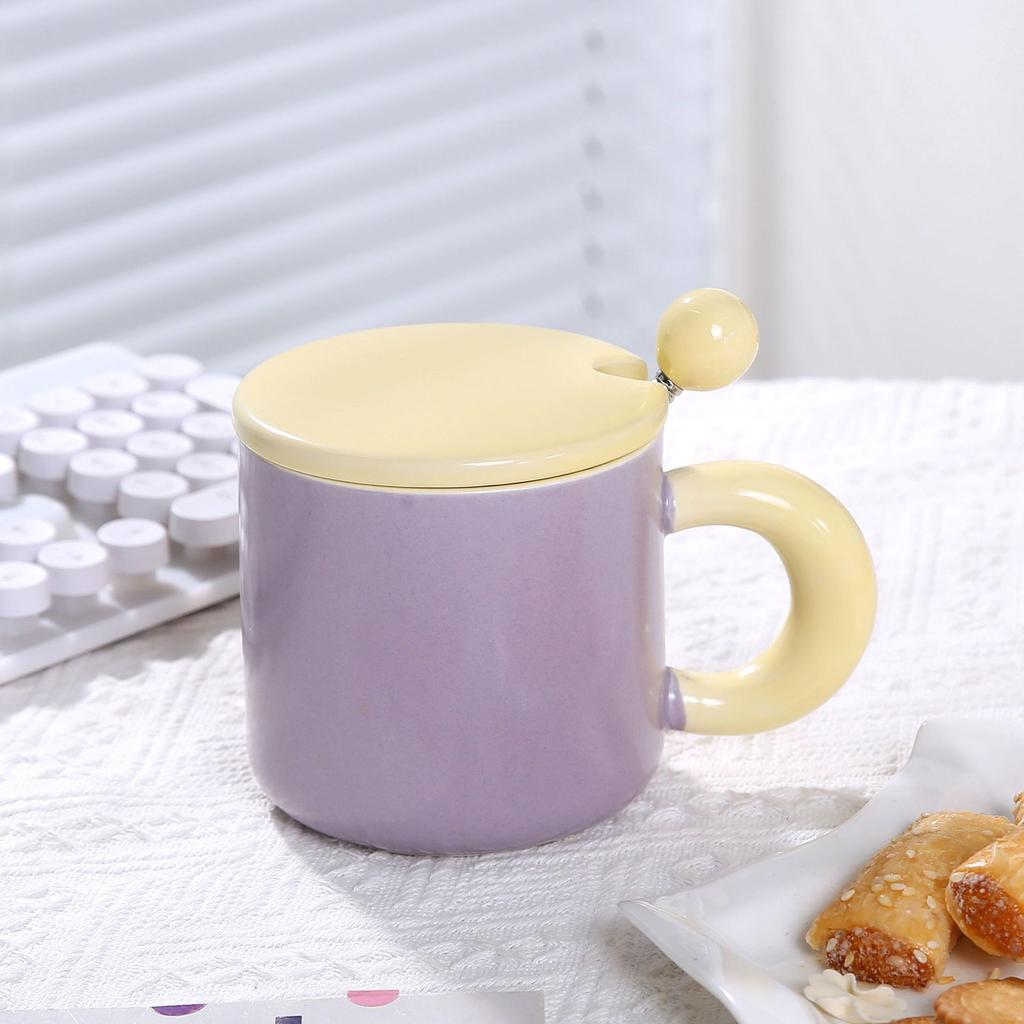 Copo Térmico Ins Copo de Café da Manhã Grande Capacidade Copo para Casal Copo