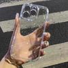 Soft Glitter Transparent Phone Case For iPhone 17 11 12 13 14 15 16 Pro Max 14 15 16 Plus Shockproof Silicone Clear Bumper Cover