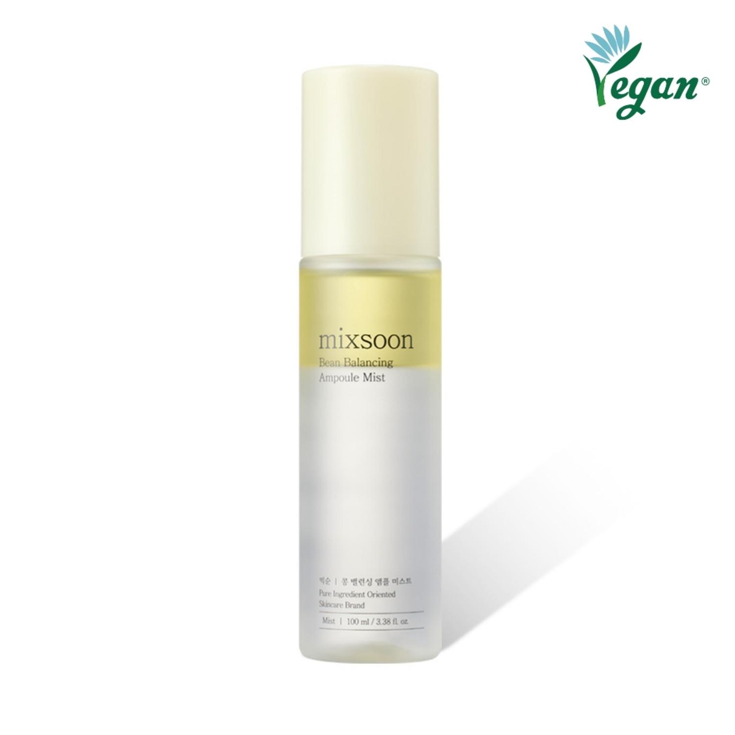 Authentic mixsoon Soy Balancing Ampoule Mist 100ml Hydrating Ampoule Mist Korea Shipping