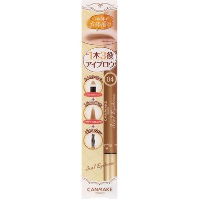Canmake 3 In 1 Eyebrow 04   Ida Laboratories