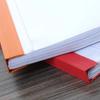 Black Thickened 3cm A4 Pull-Out Transparent Folder with Rod - Ideal for Resumes, Archives, and Test Papers.