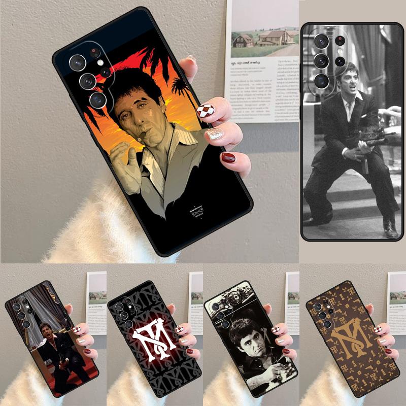 Tony Montana Scarface TPU Phone Case For Samsung Galaxy Note 10 Pro S26 S25 S24 S23 S22 Ultra Plus S21 FE S20 Shockproof Cover