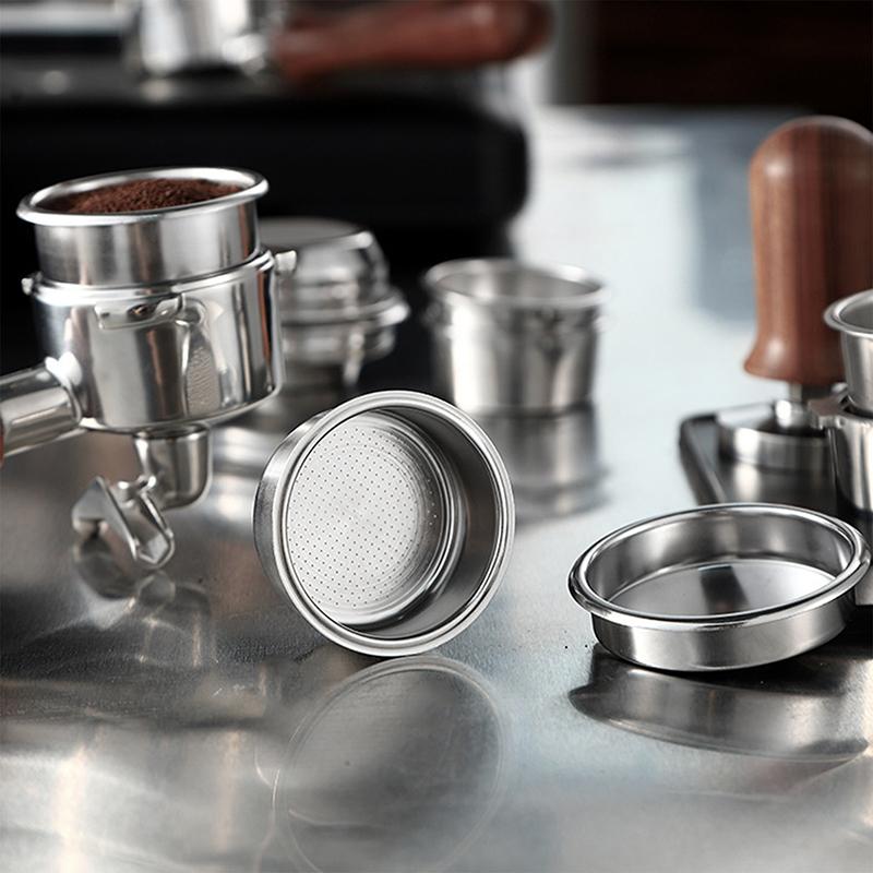 51/54/58mm Náhradní košík kávového filtru Nerezový bezdnový portafiltr Espresso filtrační příslušenství Baristický nástroj