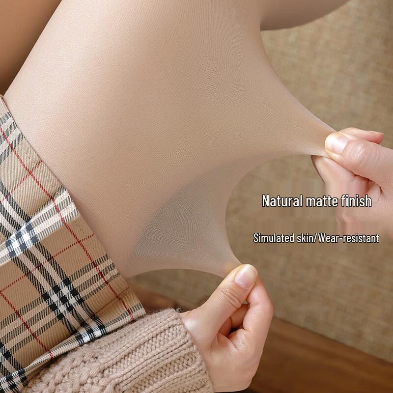 LILANSA Women's Bare Leg Effect Fleece-Lined Tights