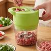 Detachable Food Processor Wireless Vegetable Grinder Easy Clean Mini Meat Grinder  Apartments
