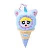 Powerpuff Girls Unicorn Ice Cream Plush Keychain Toy Gift