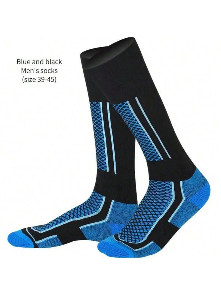 1 Pair Winter Warm Ski Stockings Thickening Hiking Socks for Women Men Anti-Cold Skiing Outdoor Sport Stockings Snow Accessories