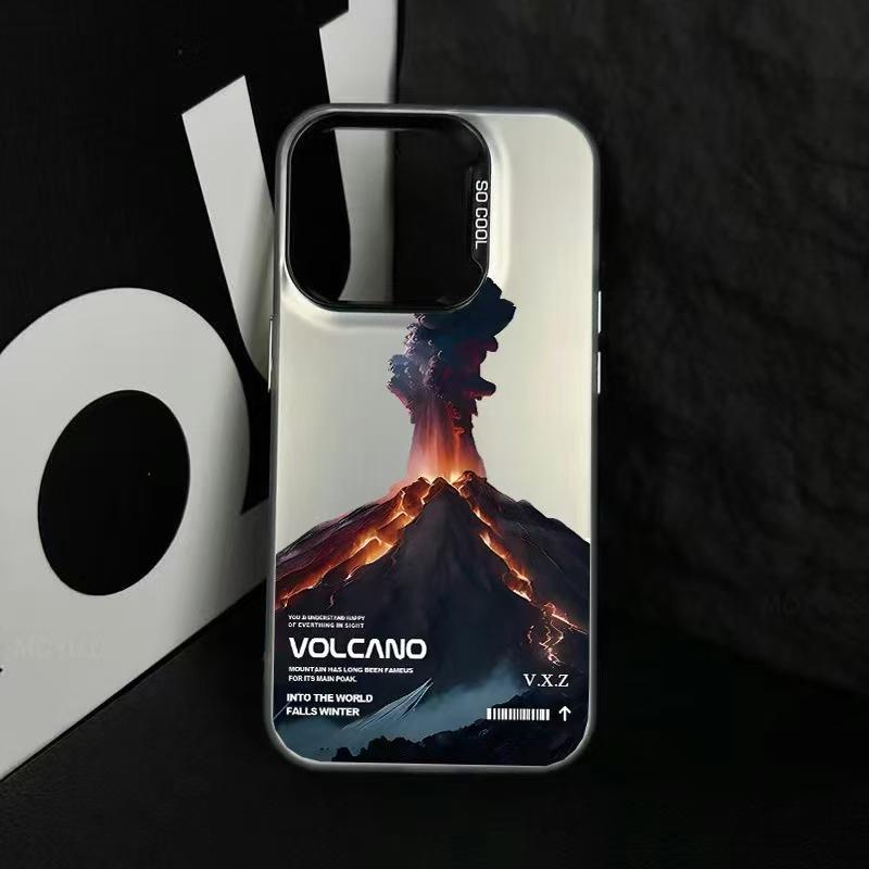 English Volcano compatible Apple 17 Pro Max new phone case for iPhone 15 Pro Max premium 16 trendy 14
