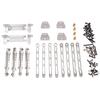 Suitable for MN model 1/12 MN168 MN78 RC Car metal upgrade external spring shock absorber fixed rod parts accessories