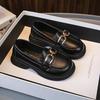 Girls' Spring 2026 British-Style Leather Shoes - Versatile, Soft Sole, Casual Korean Fashion