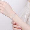 3mm Moissanit Tennisarmband 925 Silber Vergoldet Weißgold Armband für Damen Herren Funkelnd Party Mode Schmuck