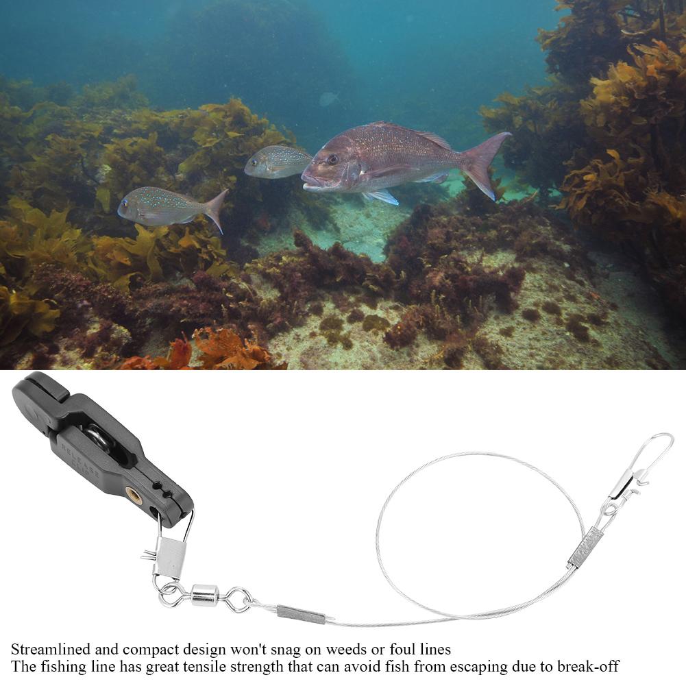 Power Grip Board Mast Release Snap Clip Clamp  Steel Fishing Line  B Shape Pin for Sea Fishing