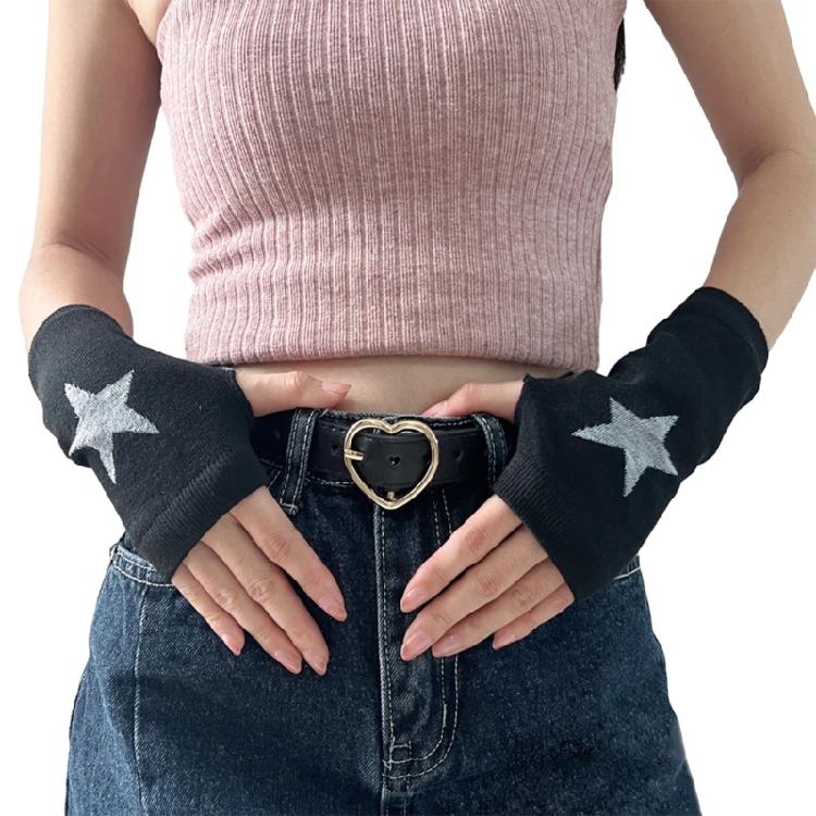 Sexy Heart/Star Gloves for Theme Party Cuffs Gloves Animation Party Hand Mittens