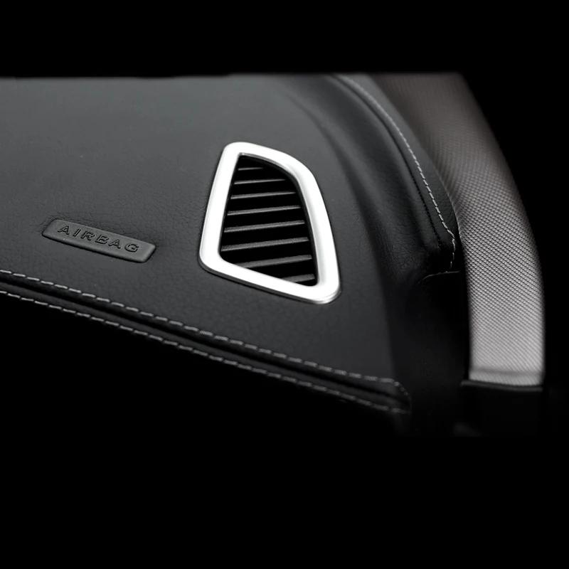 For Mercedes Benz C Class W205 2015-21 Car-styling Car Dashboard Air Condition Vent Outlet Frame Cover Trim Sticker Accessories