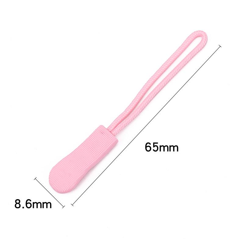 Zipper Puller and Tail Rope: Anti-Slip Nylon Accessories for Bags, Clothes, and Backpacks