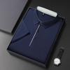 Men's Short-Sleeve Polo Shirt - Summer Fashion Lapel, Loose Fit, Casual Base Layer Top