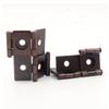 8pcs Folding Screen Gate Hinges Retro Style Double-Acting Door Hinges Furniture Folding Screen Hinges Hardware Bedroom Bathroom Door