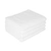 oruTa Face Made In Set of Silky Instant 34 X 84 White Towels, Japan, 4, Cotton, Touch, Quick-Drying, Absorbent, Senshu, Cm,