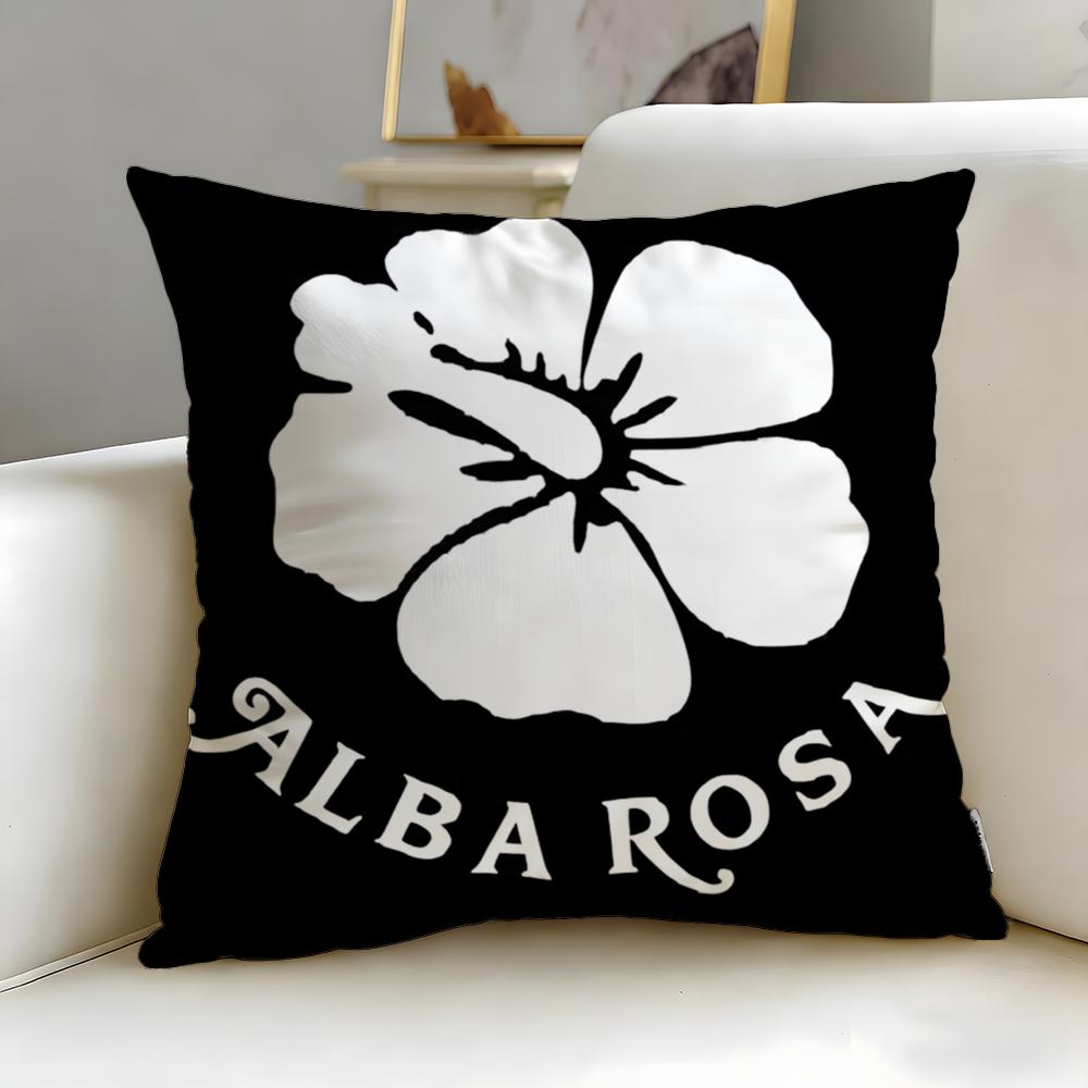 popular fashion brand Alba Rosa Cushion Cover Soft & Easy-Wash Pillow Case – Versatile for Couch, Bed, Travel and Office
