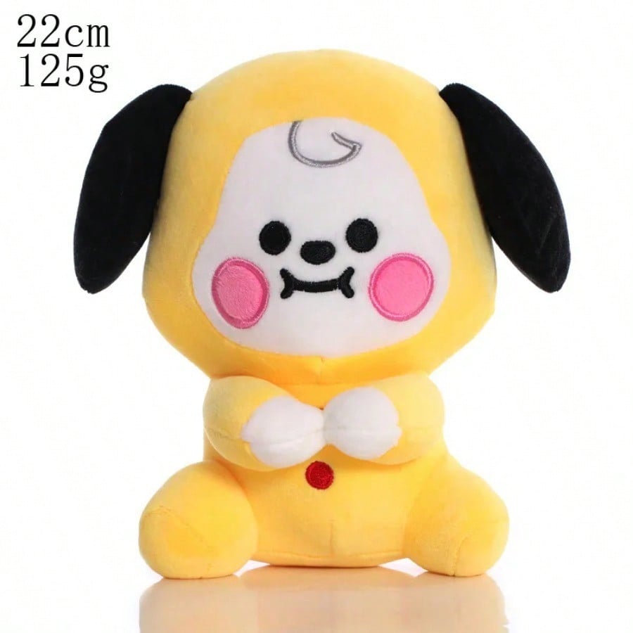 LINE FRIENDS BT21 Kpop Anime 10–24 Cm Jucărie de pluș Desen animat Rucsac: Păpușă drăguță în stil coreean—Perfectă pentru Crăciun și zile de naștere