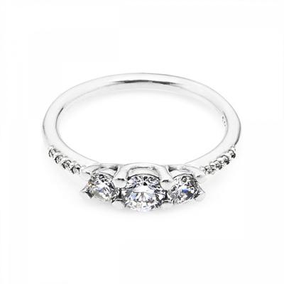 Pandora 196242cz Timeless Sparkling Fairy Tale Silver Ring