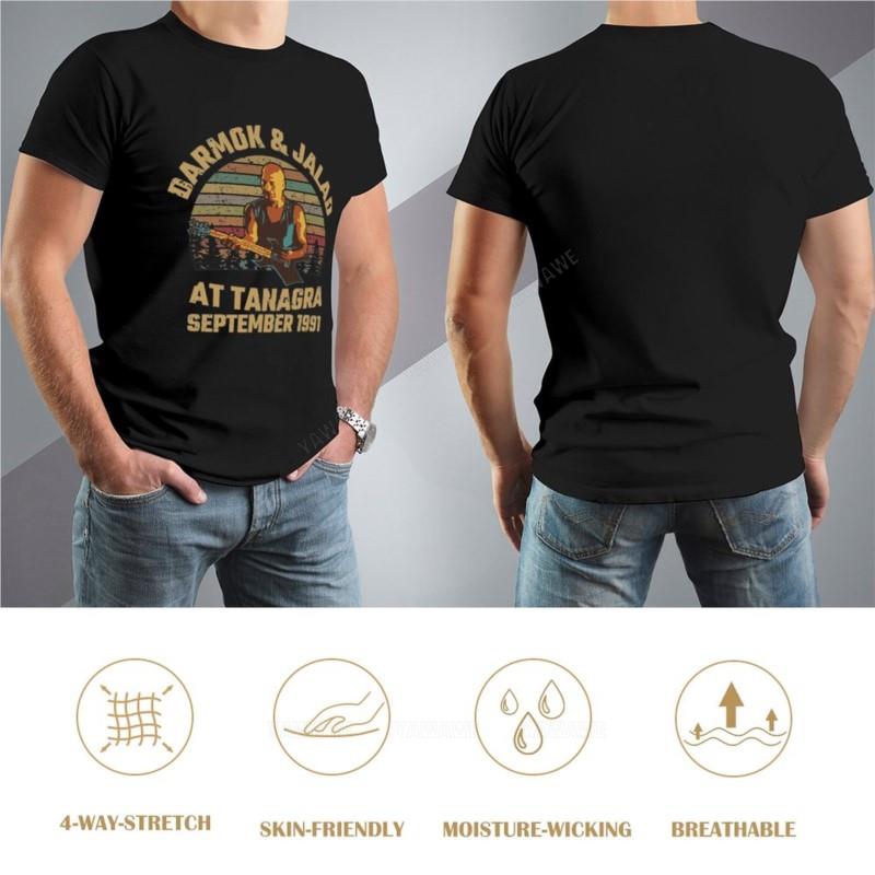 Darmok a Jalad At Tanagra Tričko chlapecké bílá trička grafické tričko grafika tričko Tričko pánské