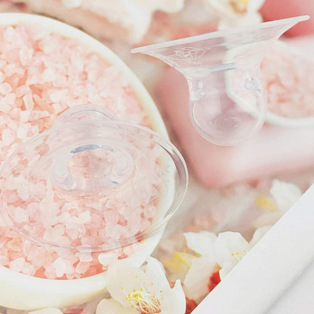 2pcs Corrector Pullers Suckers Breastfeeding Shield with Clear Case for Flat Inverted Shy L