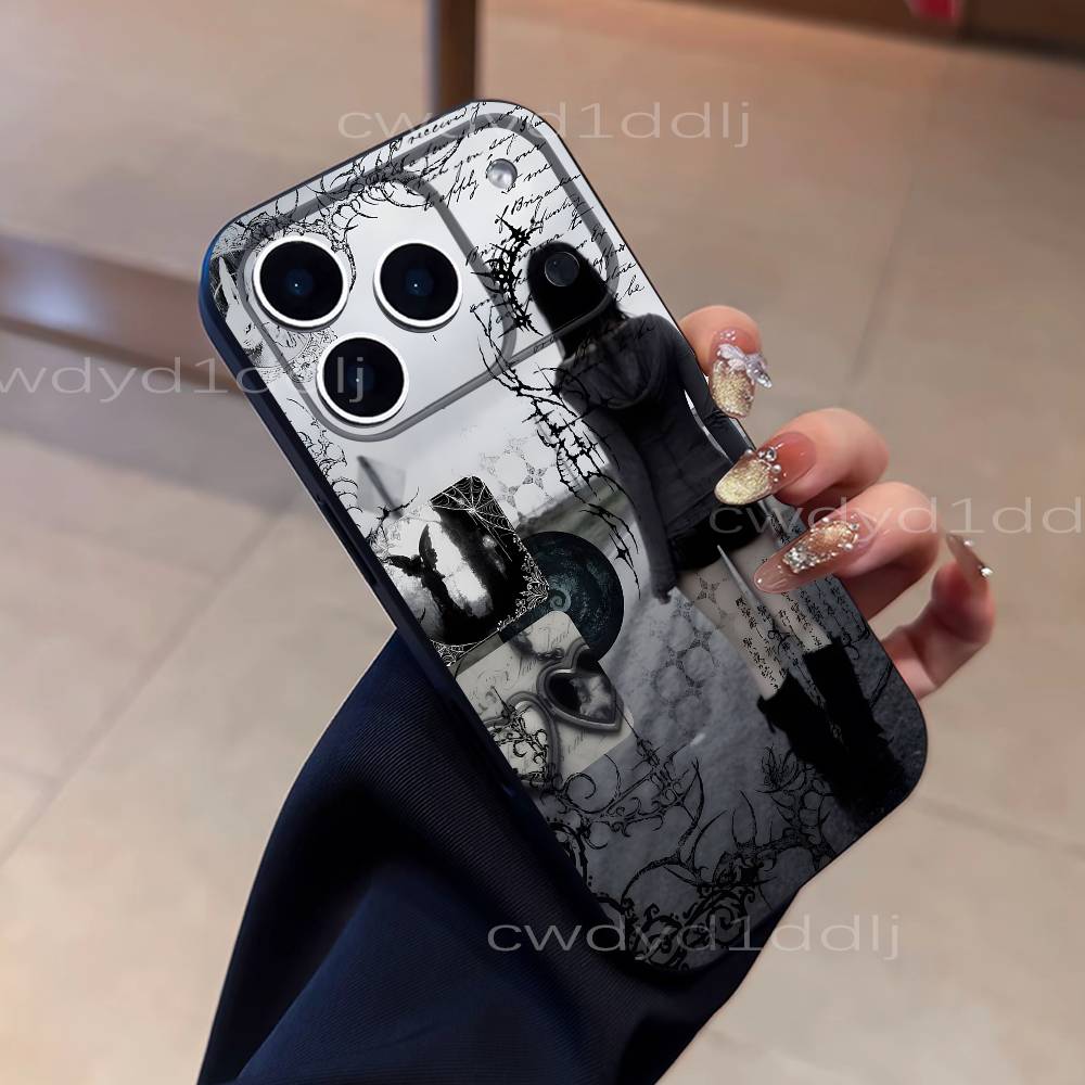 G-Gothic Cyber Sigil Cybersigilism Phone Case For iPhone 17,16,15,11,12,14,13 Pro Max Mini XS,XR,7 Plus 16E Air Soft Fundas