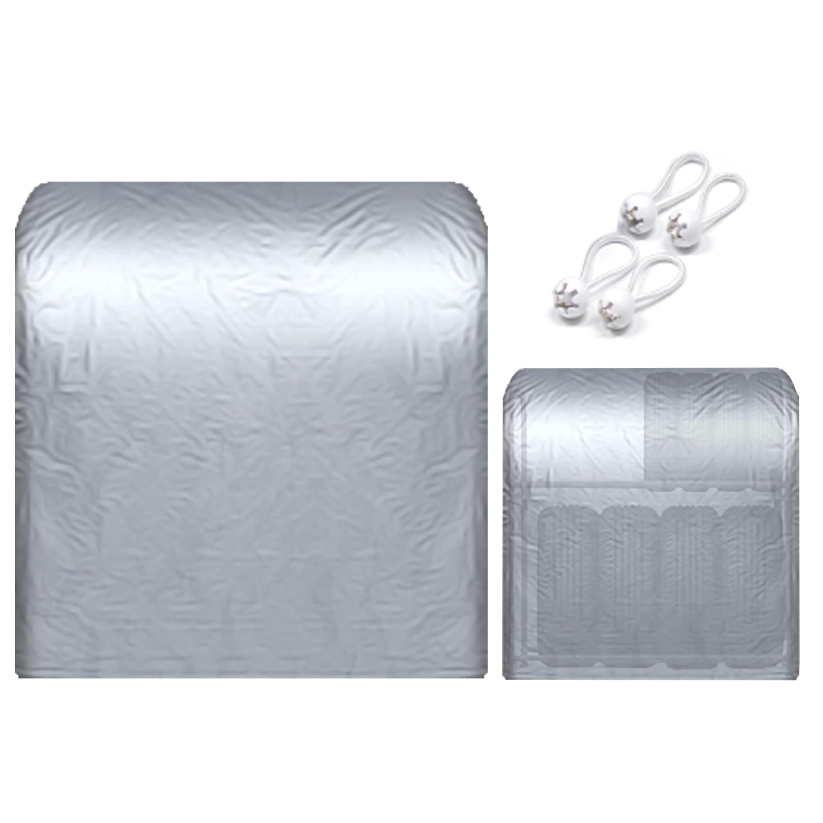 

FIELDOOR Чехол для хранения шин, Широкий тип, Замена [Серебристый] с резинкой, Чехол для стеллажа, Легкая установка