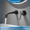Concealed Wall-Mount Hot/Cold Basin Faucet for Hotel Projects