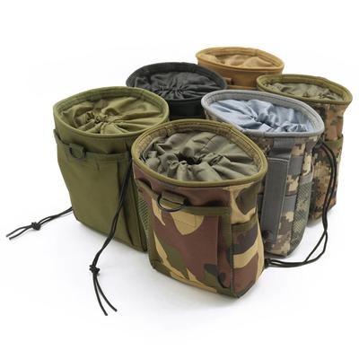 Outdoor 3-5L Tactical Molle 800D Nylon Dump Drop Pouch Reciclar Cintura Pacote Munição Bolsas Airsoft Acessórios Bolsa Bolsas