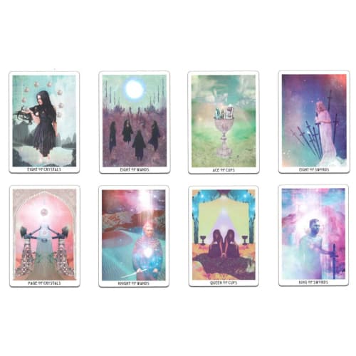 Nichiyu Tarot Cards, 78-Card, Waite Edition, Fortune Telling [Authentic] [Starchild Tarot - 1st Edition - Rose Portal Box] Includes Japanese Commentar