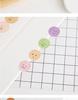 Morandi Color Smile Face Sealing Stickers - Round Cartoon Expression for Scrapbooks & Cards