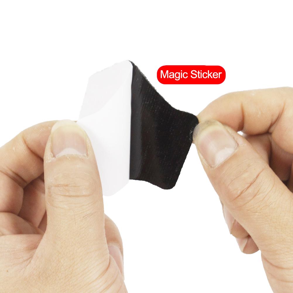 1 Set Taktische Airsoft-Helm-Aufnäher Universelles Außenband Helm Klettverschluss-Aufkleber-Set für Schnelle Helme Magic Sticker