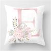 Ins Nordic Pillowcase Design Pink Letter Cushion Pillowcase Car Sofa Waist Design Home Furnishing
